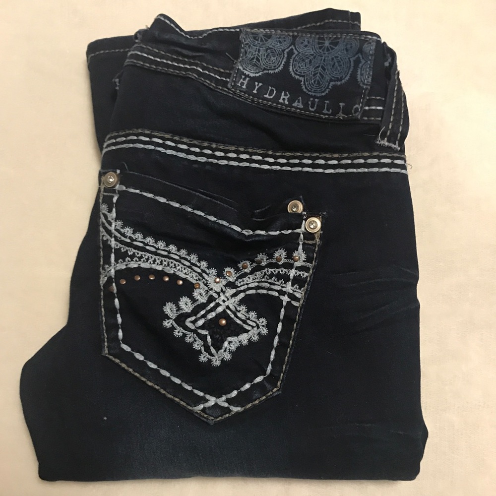 Dark Wash Flare Jeans NWOT